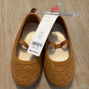 Carter's Girls Mary Jane Flats with Perforated Detail